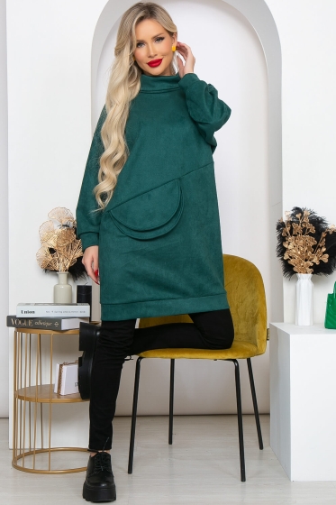 Платье "Элен" (изумруд) П4229