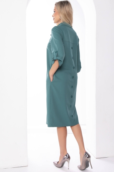 Платье "Сабина" (малахит) П8251