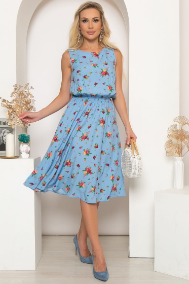 Платье "Элли" (блю) П4092