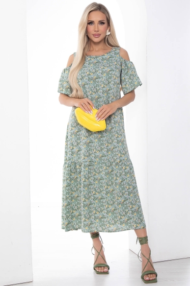 Платье Марианна олива П10105
