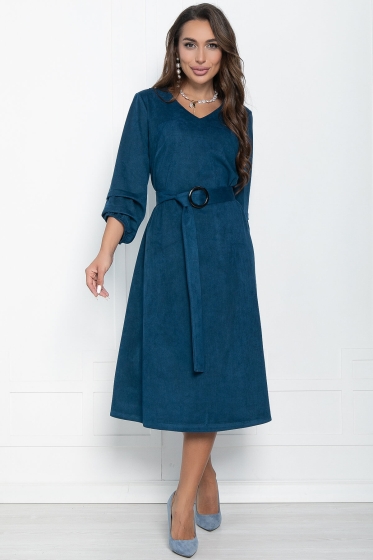 Платье Аглая (синее) П10920