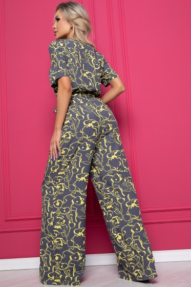 Комбинезон "Леон" (серый) К8779