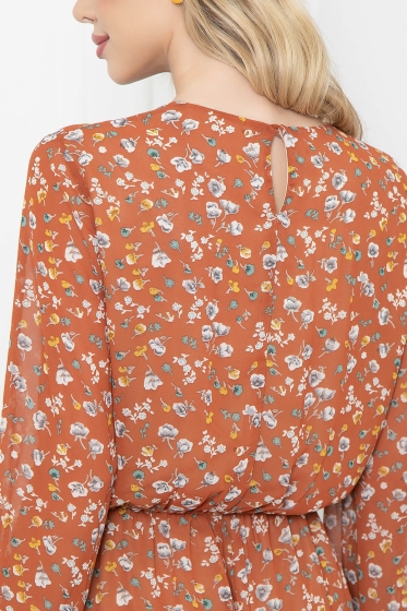 Платье "Лорена" (корица) П5347