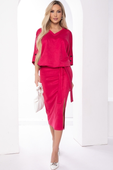 Платье "Вэнсдей" (розовое) П8286