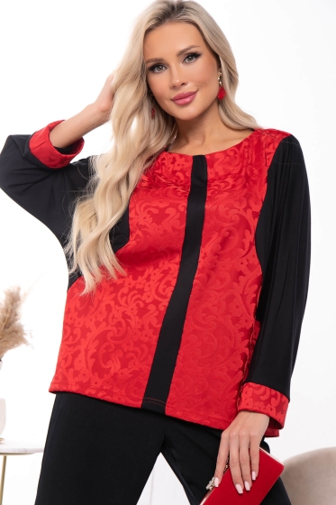 Джемпер "Взрывная волна" (рэд) Б7558