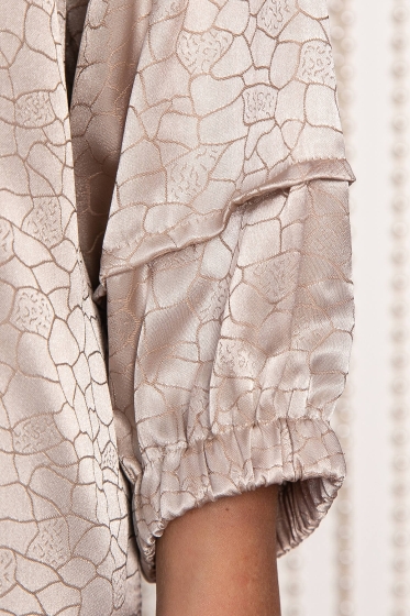 Блуза Антуанетта (бежевая) Б14757-18М