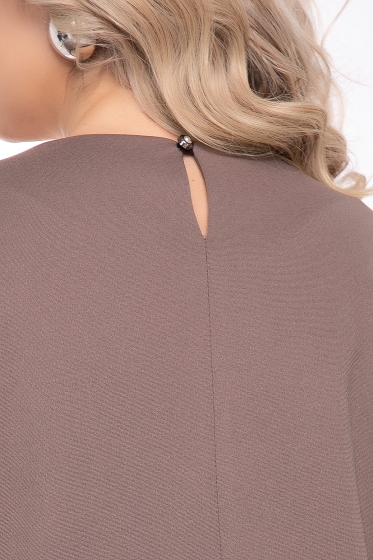 Платье "Флора" (кофе) П8114