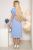 Платье "Андриана" (голубое) П3928 Платье "Андриана" (голубое) П3928