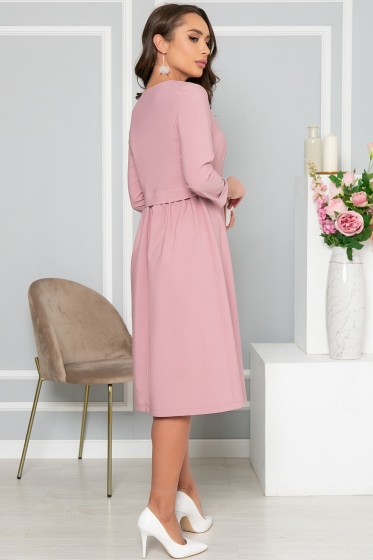 Платье "Кассандра" (пыльная роза) П4945