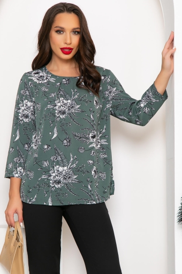 Блуза "Прайм-тайм" (полынь) Б4298