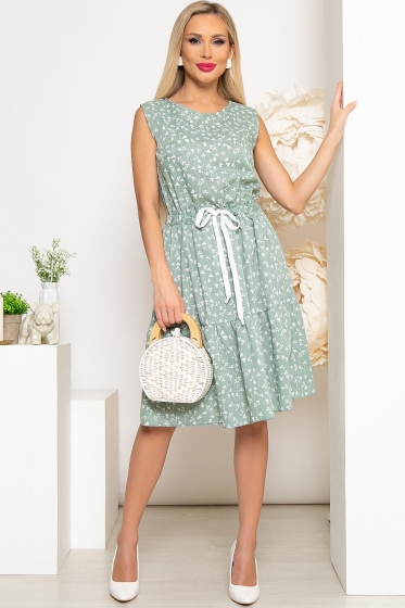 Платье "Элиза" (нежная мята) П3965