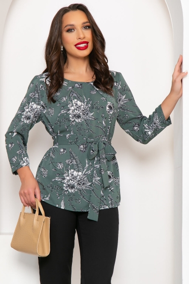 Блуза "Прайм-тайм" (полынь) Б4298