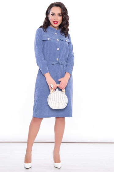Платье "Сафари" (джинс) П3070