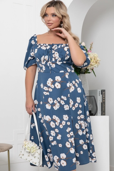 Платье "Рузанна" (блю) П5892