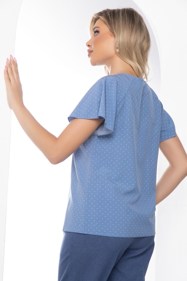 Блуза "Сицилия" (голубая) Б8062