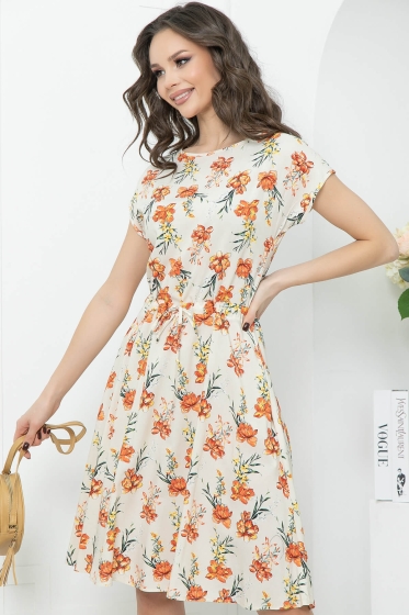 Платье "Хилена" (айвори) П5618