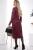Платье "Хизер" (бордо) П7638 Платье "Хизер" (бордо) П7638