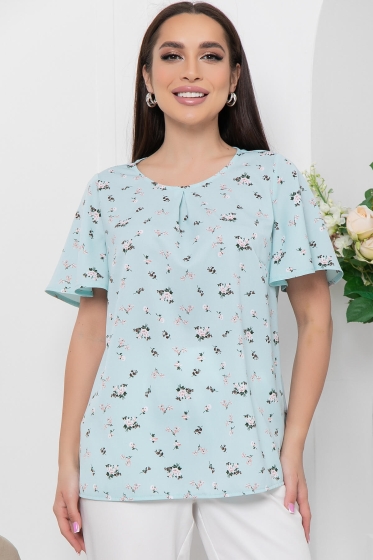 Блуза "Ралина" (мята) Б5953