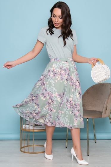 Костюм "Воздушный поцелуй" (олива) К3342