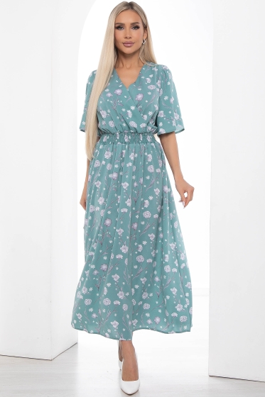 Платье "Милена" (олива) П8929