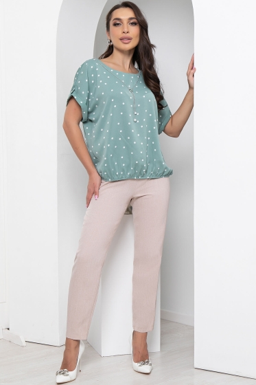 Блуза "Ханна" (мята) Б6703
