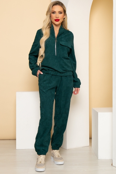 Костюм "Августа" (изумруд) К4392