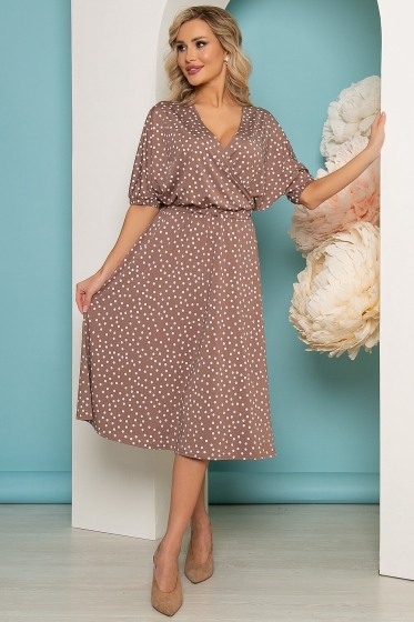 Платье "Беверли" (беж) П3514