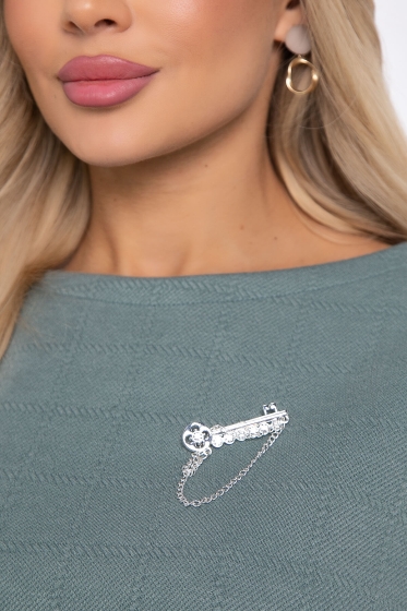 Платье "Легкое настроение" (мята) П8449