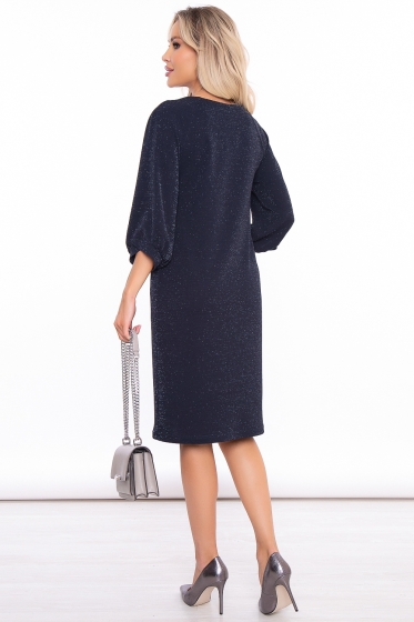 Платье "Венецианская ночь" (сапфир) П3039