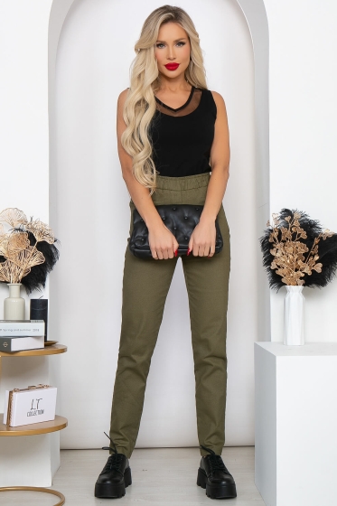 Брюки "Моделос" НЬЮ (хаки) Б4341