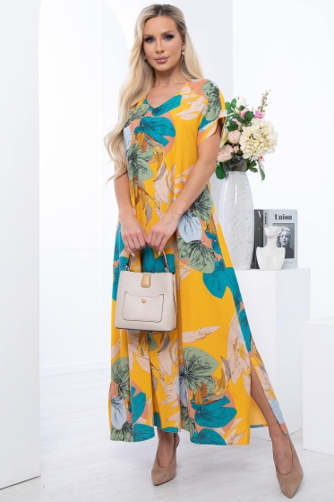 Платье "Вдохновляй!" (желтое) П6062