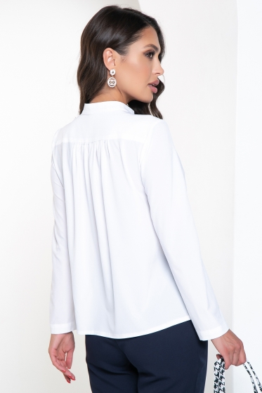 Блуза "Классика в моде!" (белая) Б2540