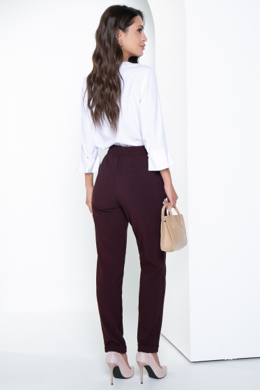 Брюки "Мирра" (спелая вишня) Б2582