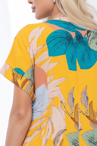 Платье "Вдохновляй!" (желтое) П6062