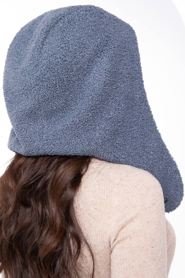 Капюшон-шапка с кнопкой (джинс) КШ1