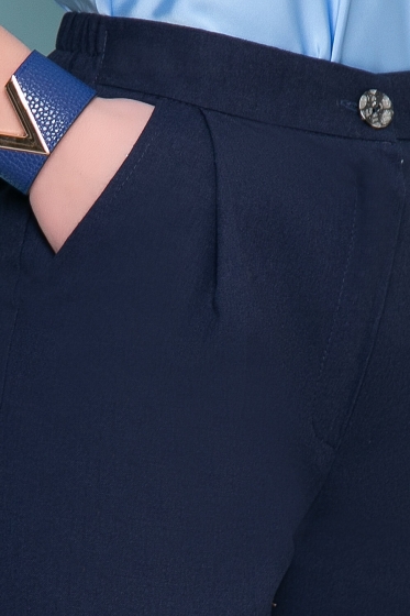 Брюки "Модный вояж" (темно-синие) Б3313