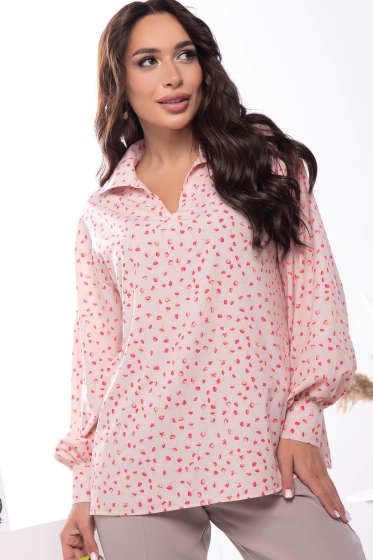 Рубашка "Амор" (пыльная роза) Б7430