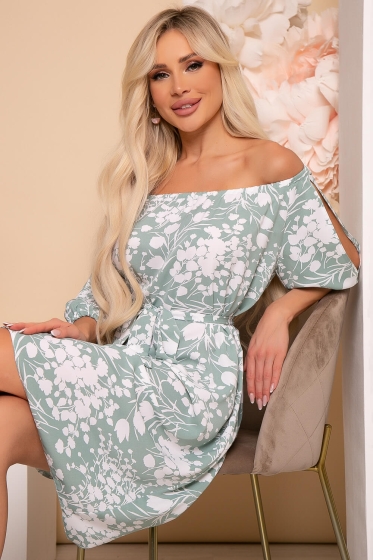 Платье "Прекрасный день" (мята) П3993