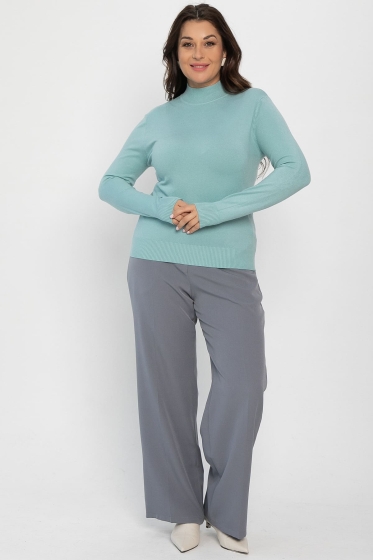 Водолазка Осенняя история (светло-зеленая) Б14548-20М