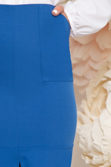 Юбка "Кокетка" (роял блю) Ю3960