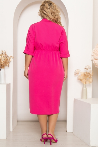 Платье "Доминика" (фуксия) П4179
