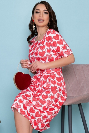 Платье "Путь к сердцу" (рэд) П3345