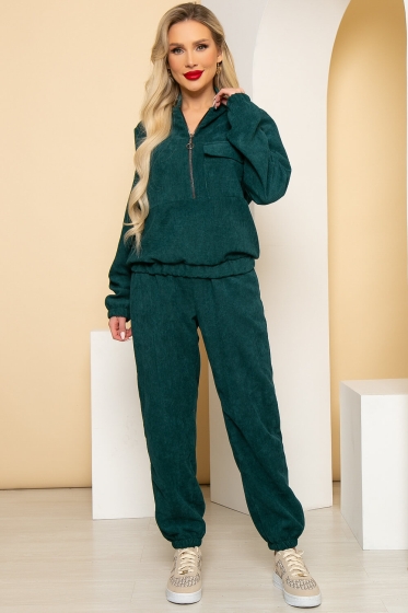 Костюм "Августа" (изумруд) К4392