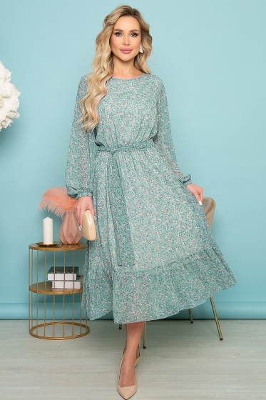 Платье "Фортуна" (полынь) П3453