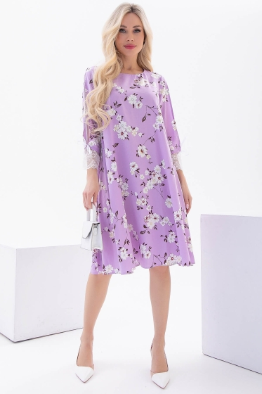 Платье "Яна" (лаванда) П6017