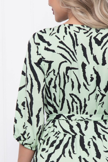 Платье "Омут красоты" (фисташка) П5160