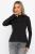 Водолазка трикотажная Лисса (черная) Б14298-22М