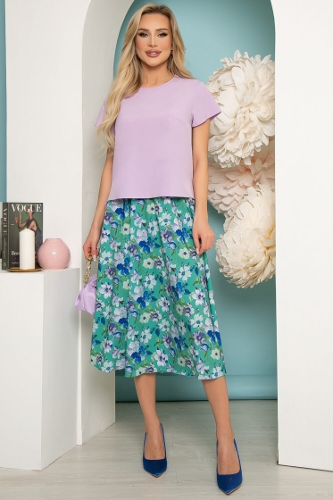 Блуза "Аврора" (лилас) Б3748