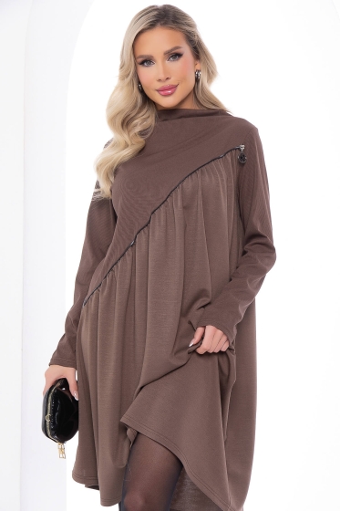 Платье "Мару" (кофе) П9010