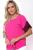 Блуза "Джессика" (фуксия) Б8654 Блуза "Джессика" (фуксия) Б8654